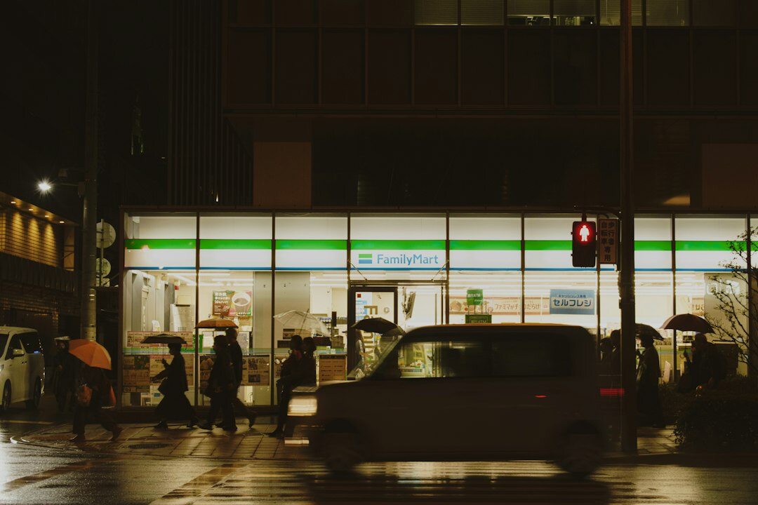 convenience store exterior