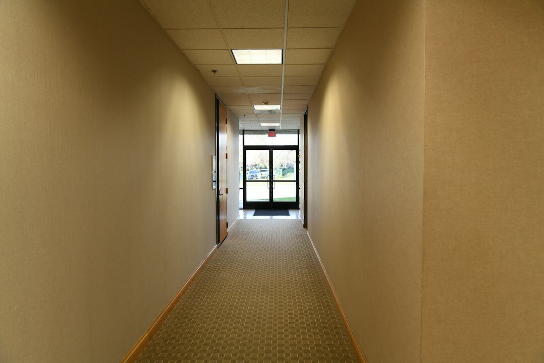empty commercial space interior