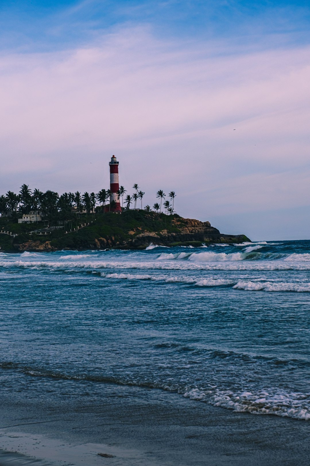 José Ignacio lighthouse and beach at dusk